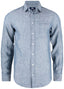 CB Summerland Linen Shirt Denim Blue - Suomen Brodeeraus