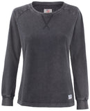 CB Thorp Denim crew ladies Denim black - Suomen Brodeeraus