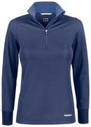 CB Traverse Half Zip Ladies Dk Navy - Suomen Brodeeraus