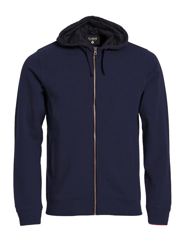 Classic Hoody full zip Dark navy - Suomen Brodeeraus