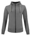 Classic Hoody full zip ladies Antra. mel - Suomen Brodeeraus