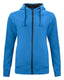 Classic Hoody full zip ladies Royal - Suomen Brodeeraus