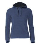 Classic Hoody ladies Blue mel - Suomen Brodeeraus