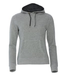 Classic Hoody ladies Grey mel - Suomen Brodeeraus