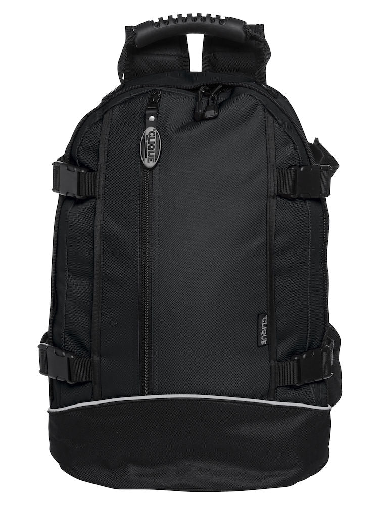 Clique Backpack II black - Suomen Brodeeraus