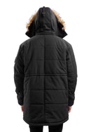 Code18 Parkatakki Musta - Suomen Brodeeraus