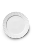 Coffee & More lautanen 27,5 cm, valkoinen - Suomen Brodeeraus