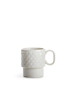 Coffee & More muki, valkoinen - Suomen Brodeeraus