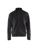 College vetoketjulla Musta/Tumman harmaa - Suomen Brodeeraus