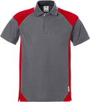 Collegepusero 7048 SHV Grey/Red - Suomen Brodeeraus