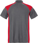 Collegepusero 7048 SHV Grey/Red - Suomen Brodeeraus