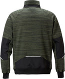 Collegetakki 7052 SMP Army Green/Black - Suomen Brodeeraus