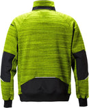 Collegetakki 7052 SMP Black/Hivis Yellow - Suomen Brodeeraus