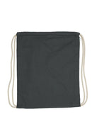 COTTOVER GYM BAG (GOTS) CHARCOAL One Size - Suomen Brodeeraus