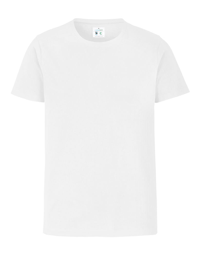 COTTOVER SLIM FIT MAN T-SHIRT WHITE - Suomen Brodeeraus