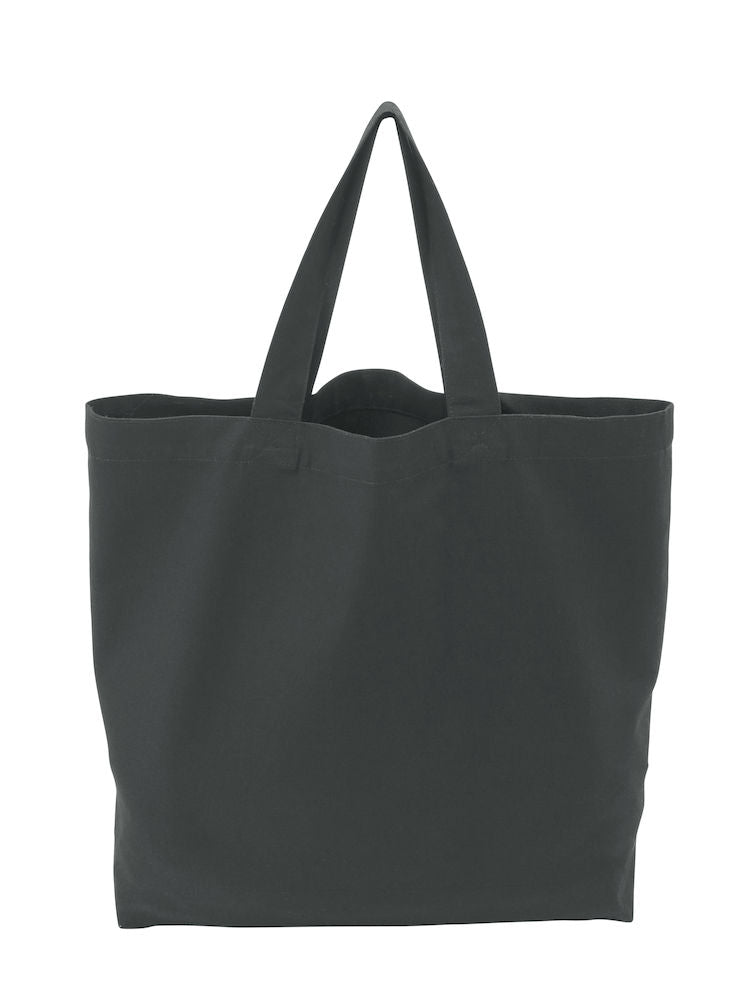 COTTOVER TOTE BAG (GOTS) L /290g CHARCOAL One Size - Suomen Brodeeraus