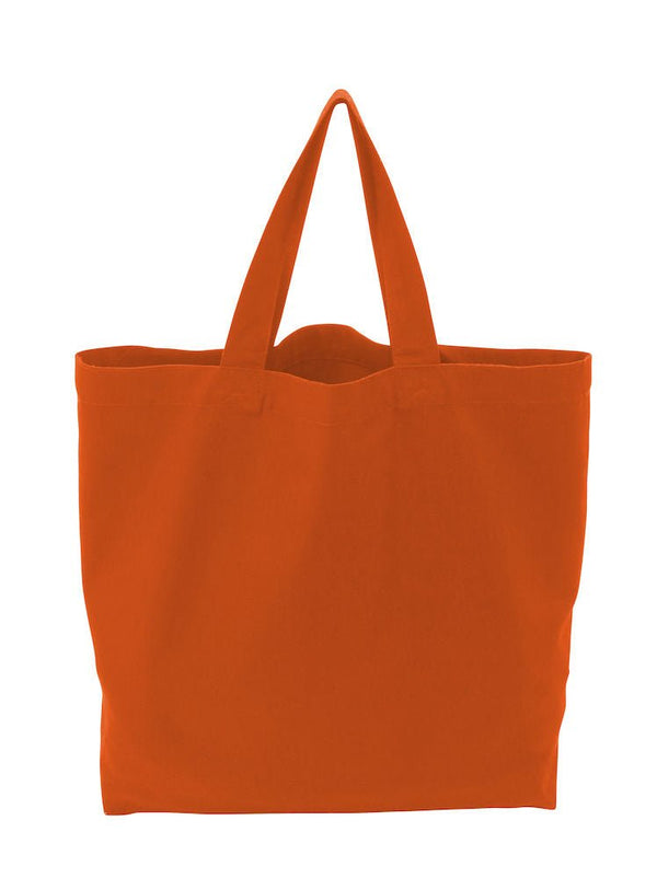 COTTOVER TOTE BAG (GOTS) L / 290g ORANGE One Size - Suomen Brodeeraus