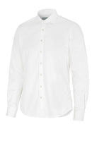 COTTOVER TWILL SHIRT MEN SLIM FIT WHITE - Suomen Brodeeraus