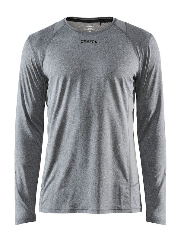 Craft ADV Essence LS Tee M Dk greymel. - Suomen Brodeeraus