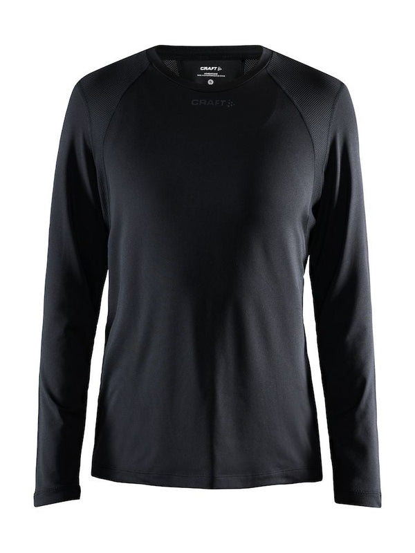 Craft ADV Essence LS Tee W Black - Suomen Brodeeraus