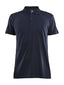 Craft ADV Seamless Polo Shirt M Navy - Suomen Brodeeraus