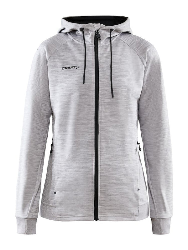 Craft ADV Unify FZ Hood W Grey mel - Suomen Brodeeraus