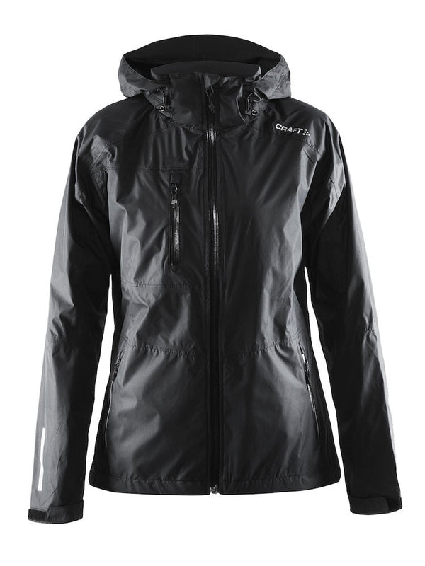 Craft Aqua Rain jacket women black - Suomen Brodeeraus