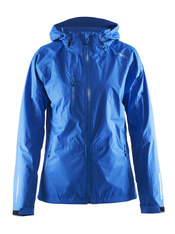 Craft Aqua Rain jacket women Sweden blue - Suomen Brodeeraus