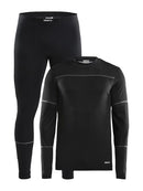 Craft Baselayer set men Black/granit M - Suomen Brodeeraus