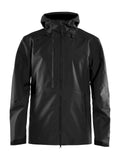 Craft Block Shell jacket BLACK - Suomen Brodeeraus
