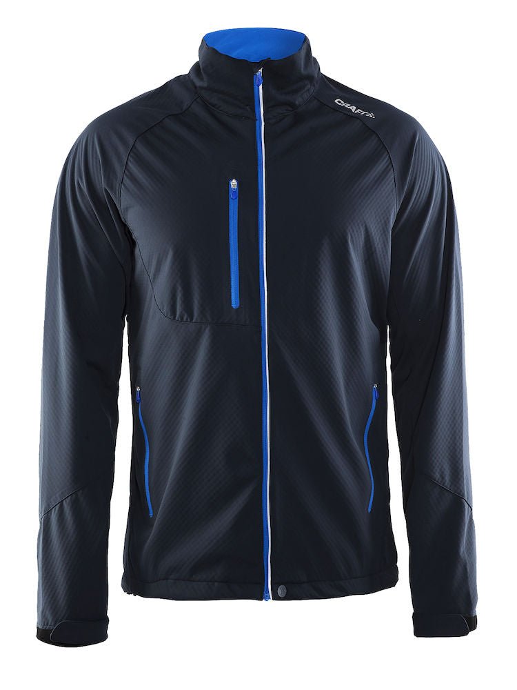 Craft Bormio Soft Shell jacket dark navy - Suomen Brodeeraus