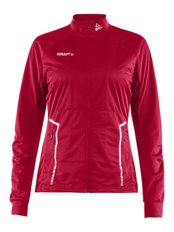 Craft Club Jacket women Bright red - Suomen Brodeeraus