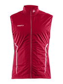 Craft Club Vest Bright red - Suomen Brodeeraus