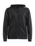 Craft COMMUNITY FZ HOODIE M Black - Suomen Brodeeraus