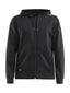 Craft COMMUNITY FZ HOODIE M Black - Suomen Brodeeraus