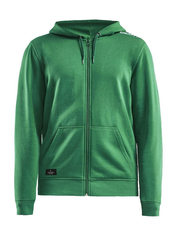 Craft COMMUNITY FZ HOODIE M Team green - Suomen Brodeeraus