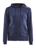 Craft COMMUNITY FZ HOODIE W Navy - Suomen Brodeeraus