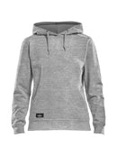 Craft Community Hoodie women grey melange - Suomen Brodeeraus