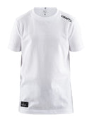 Craft Community Mix SS Tee Jr White - Suomen Brodeeraus