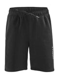 Craft Community Sweatshorts Jr Black - Suomen Brodeeraus