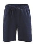 Craft Community Sweatshorts Jr Navy - Suomen Brodeeraus