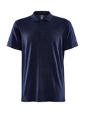 Craft Core Blend Polo Shirt M Navy - Suomen Brodeeraus