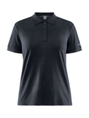 Craft Core Blend Polo Shirt W Asphalt - Suomen Brodeeraus