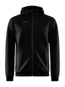 Craft Core Soul Full Zip Hood M Black - Suomen Brodeeraus