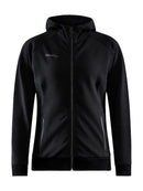 Craft Core Soul Full Zip Hood W Black - Suomen Brodeeraus