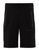 Craft Core Soul Sweatshorts Jr Black - Suomen Brodeeraus