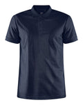 Craft Core Unify Polo Shirt M Dark navy - Suomen Brodeeraus