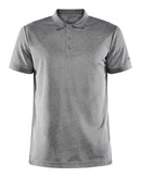 Craft Core Unify Polo Shirt M Dk greymel. - Suomen Brodeeraus