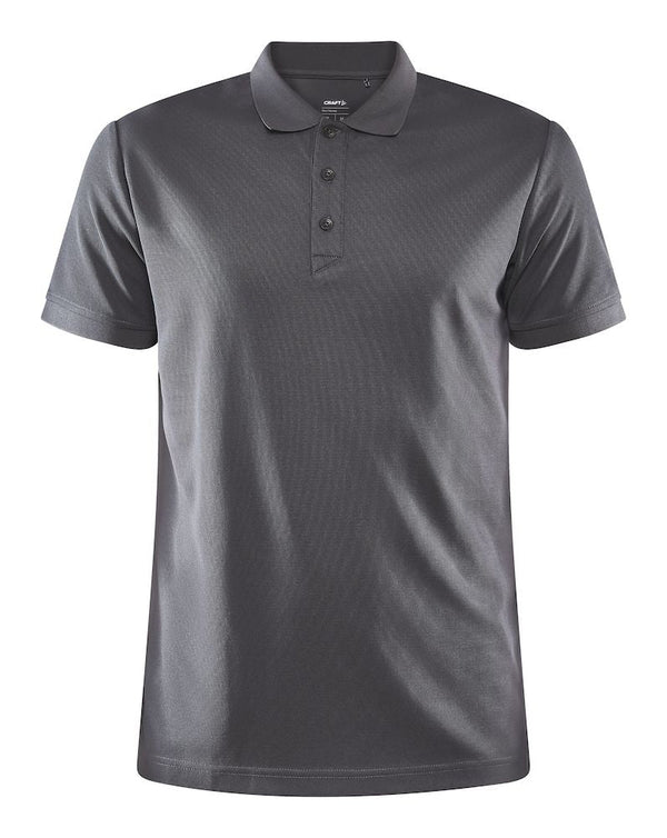 Craft Core Unify Polo Shirt M Granite - Suomen Brodeeraus