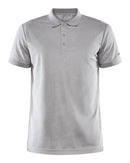 Craft Core Unify Polo Shirt M Grey mel - Suomen Brodeeraus